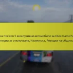 Forza Horizon 5 ексклузивни автомобили за Xbox Game Pass: Критерии за отключване, Наличност, Реакции на общността