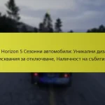 Forza Horizon 5 Сезонни автомобили: Уникални дизайни, Изисквания за отключване, Наличност на събитията